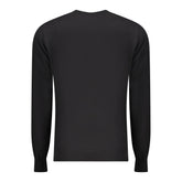 Accademia Militare Black Cotton Men Sweater